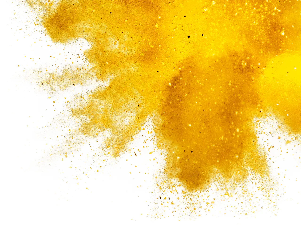 gelbe Pulverexplosion soll Vitamin B9 (Folsäure) darstellen 